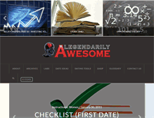 Tablet Screenshot of legendarilyawesome.com